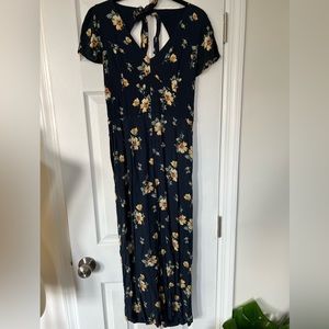 Abercrombie & Fitch Floral Jumpsuit